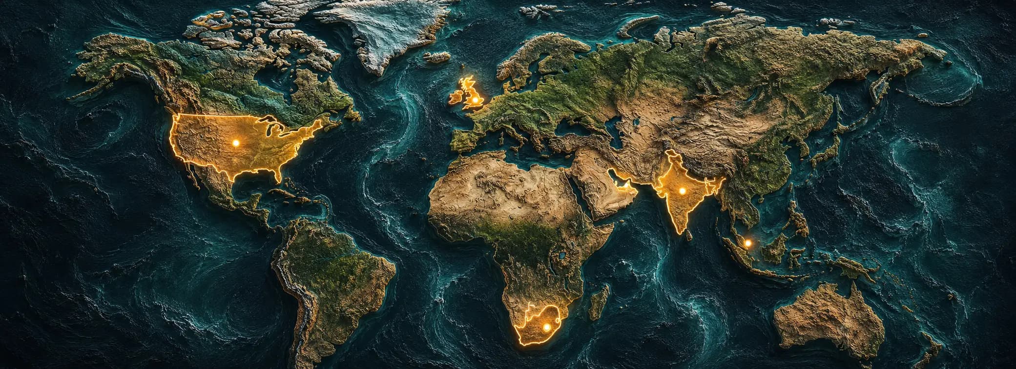 Mobiloitte global office locations map