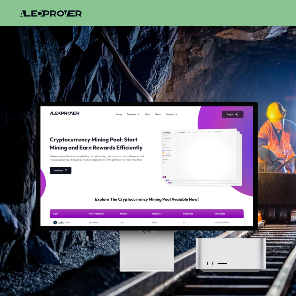 Aleoprover - Decentralized zkSNARK Mining Pool